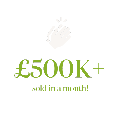 Christmas - over £500K sold in December £500K+ sold in a month!