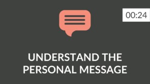 EN - 303 - Personal message.mp4