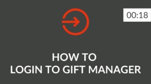 EN - 102 - Login to gift manager