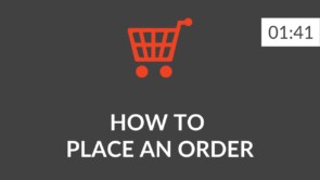 Place an order EN - 301 - Place an order
