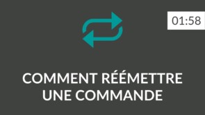 Re-issue an order manually