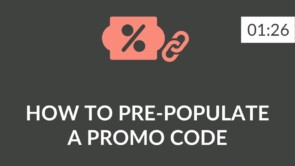 EN - 212 - Pre-populate promo code