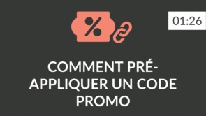 Pre-populate promo code