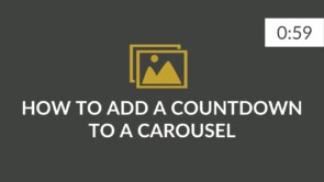 EN - How to add a countdown to a carousel