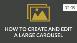 EN - How to Create a Large Carousel