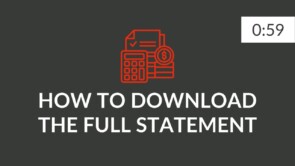 EN - P5 - How to download the Full Statement